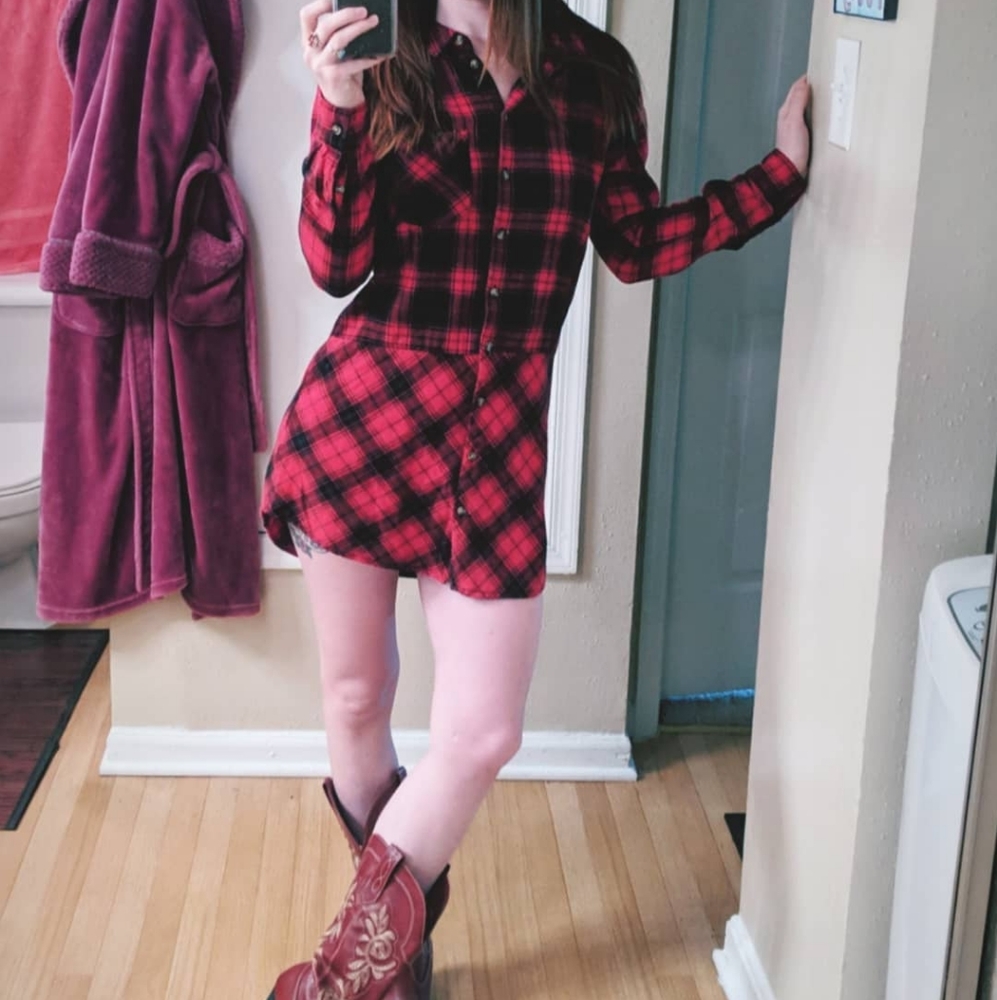 H&M Divided plaid dress